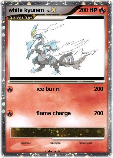 Pokemon white kyurem