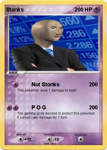 Pokemon Stonks