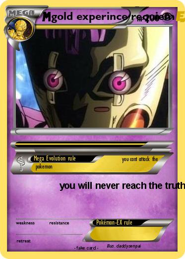 Pokemon gold experince requiem