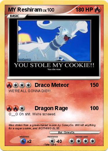 Pokemon MY Reshiram