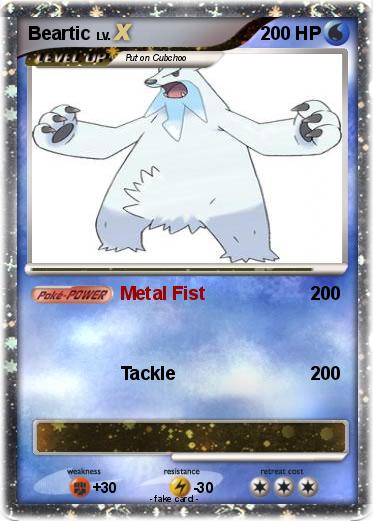 Pokemon Beartic