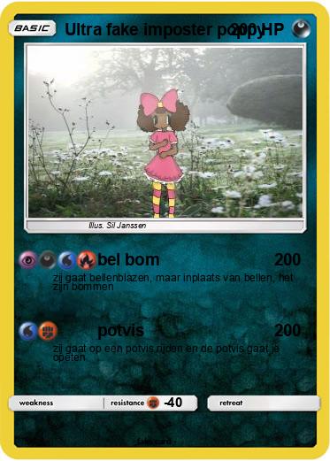 Pokemon Ultra fake imposter poppy