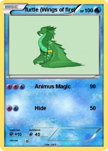 Pokemon Turtle (Wings of fire)