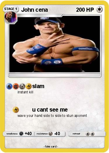Pokemon John cena