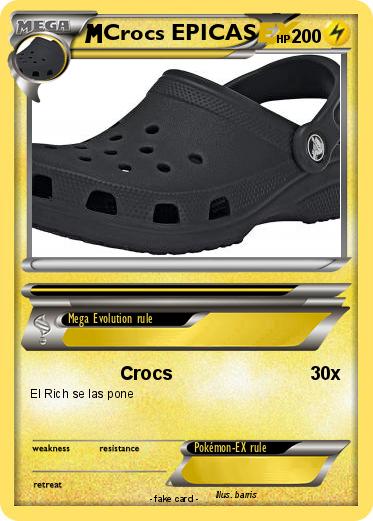 Pokemon Crocs EPICAS