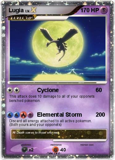 Pokemon Lugia