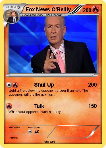 Pokemon Fox News O'Reilly