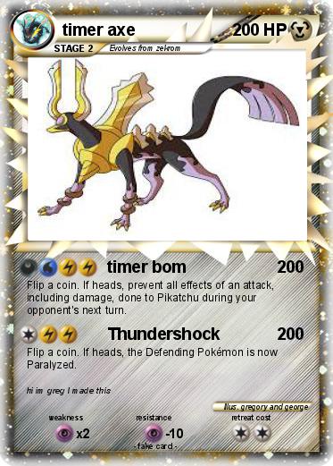 Pokemon timer axe