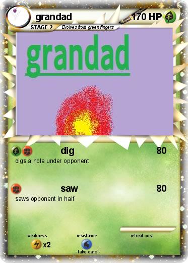 Pokemon grandad