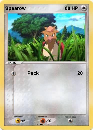 Pokemon Spearow