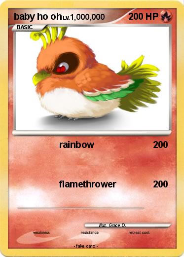 Pokemon baby ho oh
