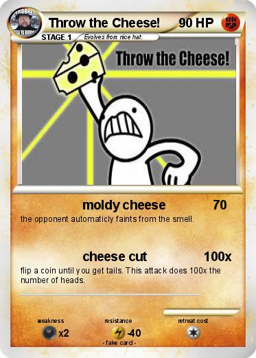 Pokemon Throw the Cheese!