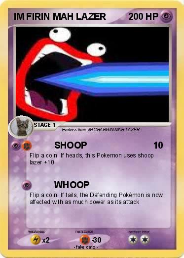 Pokemon IM FIRIN MAH LAZER