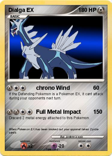 Pokemon Dialga EX