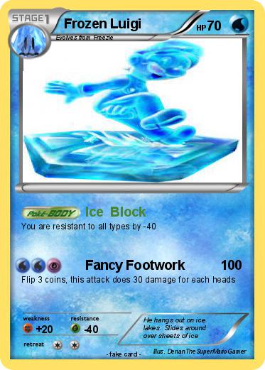 Pokemon Frozen Luigi
