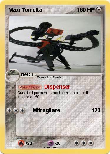 Pokemon Maxi Torretta
