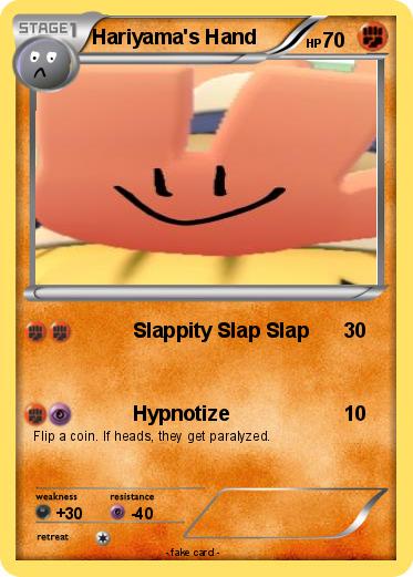 Pokemon Hariyama's Hand