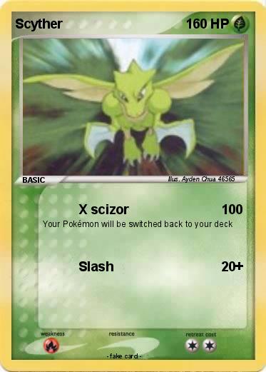 Pokemon Scyther