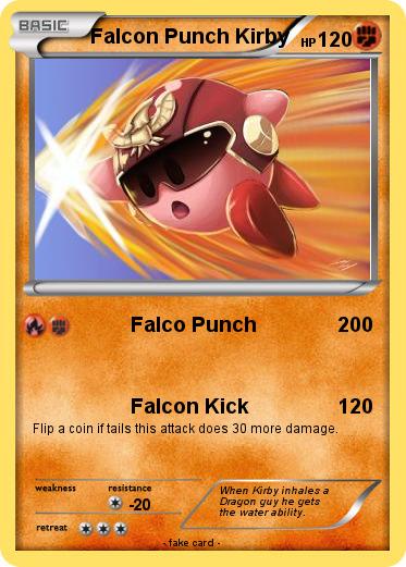 Pokemon Falcon Punch Kirby