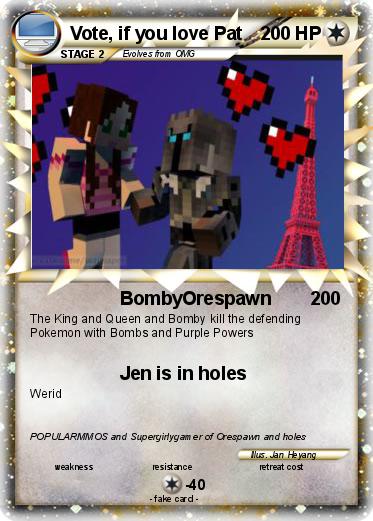 Pokemon Vote, if you love Pat