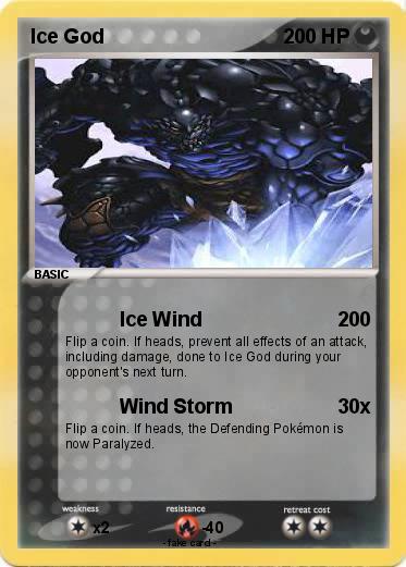 Pokemon Ice God