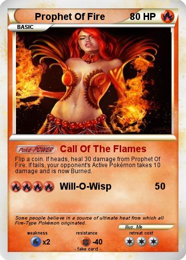 Pokemon Prophet Of Fire