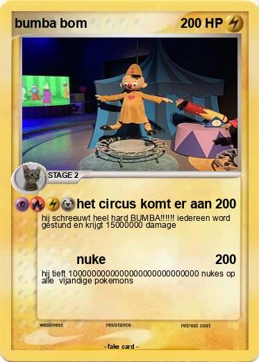 Pokemon bumba bom