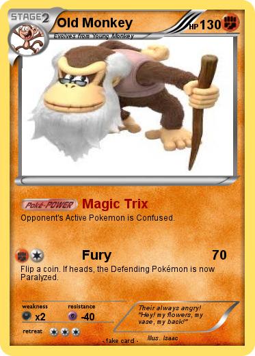Pokemon Old Monkey