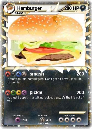 Pokemon Hamburger