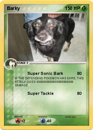 Pokemon Barky