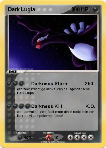 Pokemon Dark Lugia                         3