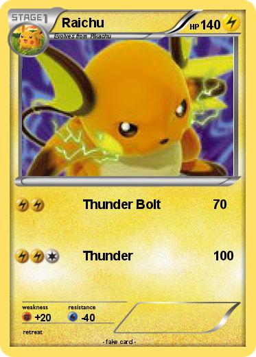 Pokemon Raichu