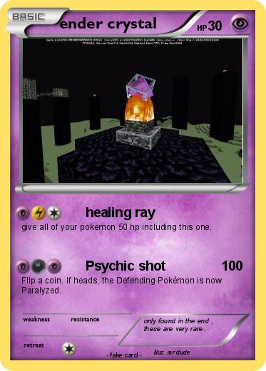 Pokemon ender crystal