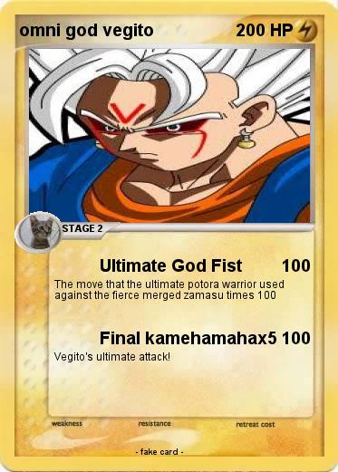 Pokemon omni god vegito