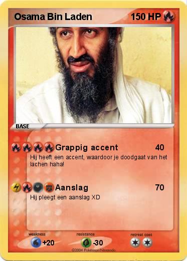 Pokemon Osama Bin Laden
