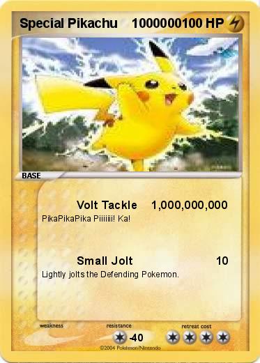 Pokemon Special Pikachu    1000000