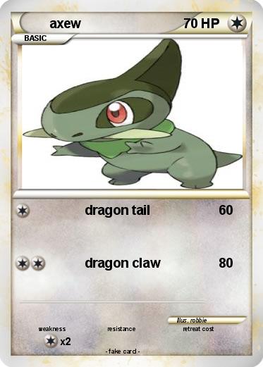 Pokemon axew