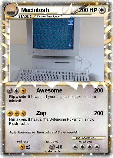 Pokemon Macintosh