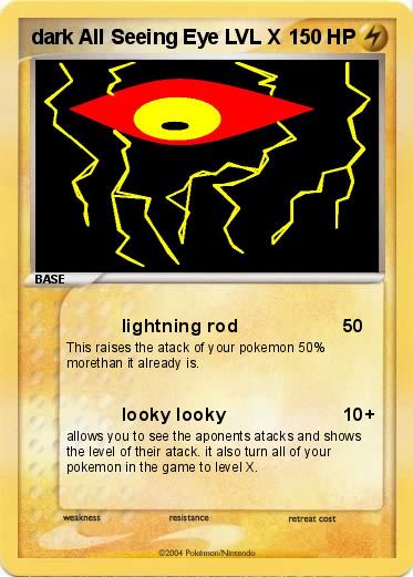 Pokemon dark All Seeing Eye LVL X