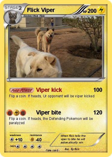 Pokemon Flick Viper