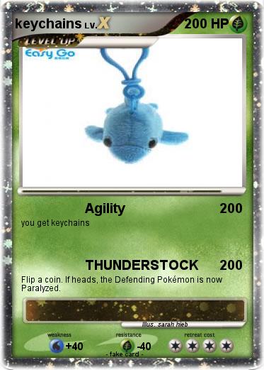 Pokemon keychains