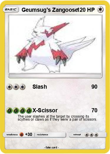 Pokemon Geumsug's Zangoose