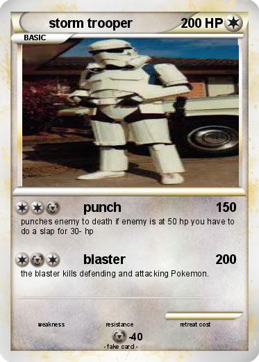 Pokemon storm trooper