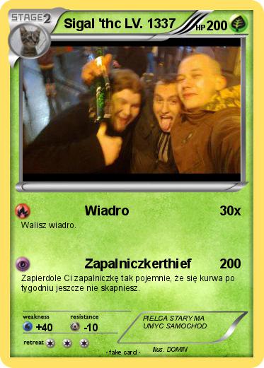 Pokemon Sigal 'thc LV. 1337