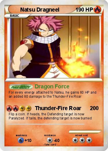 Pokemon Natsu Dragneel