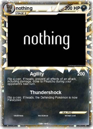 Pokemon nothing