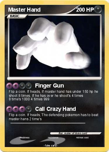 Pokemon Master Hand