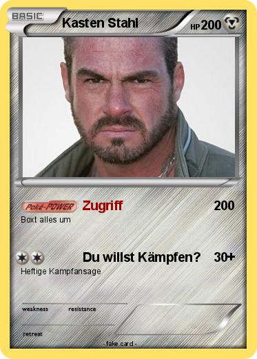 Pokemon Kasten Stahl