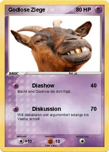 Pokemon Godlose Ziege