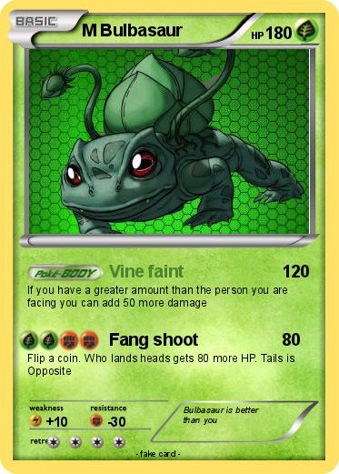 Pokemon M Bulbasaur